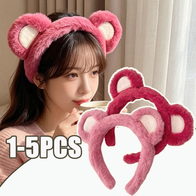 Winter Headband Fleece - Diadema de peluche con diseño de