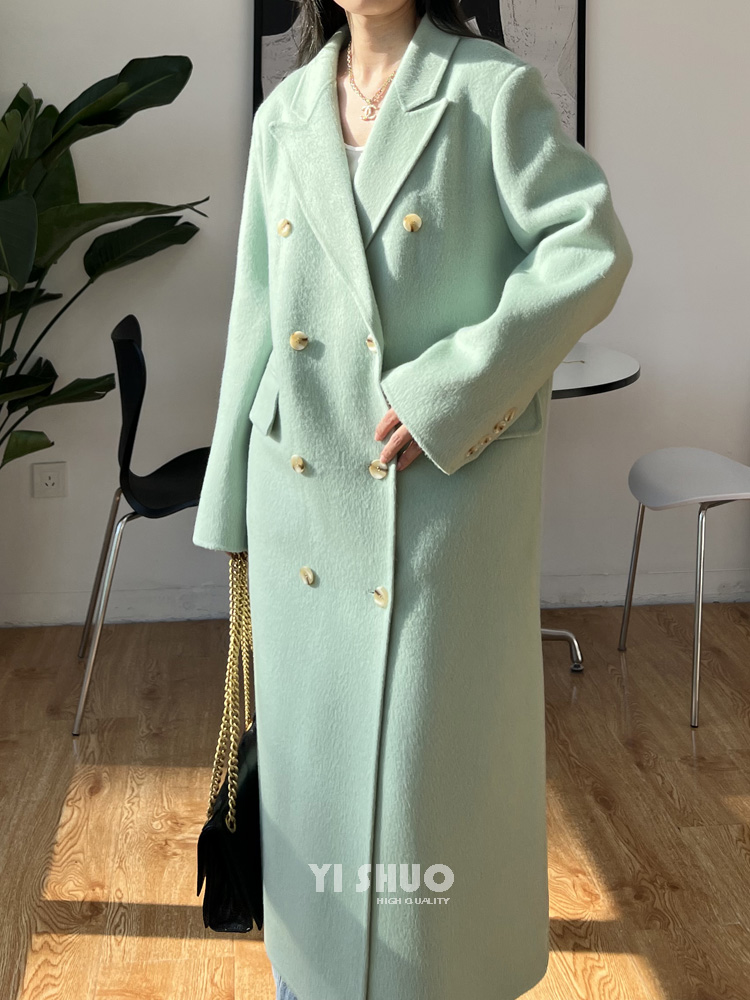 Otoño Invierno nuevo abrigo gr - Wool Coat Peacoat reseña y precio