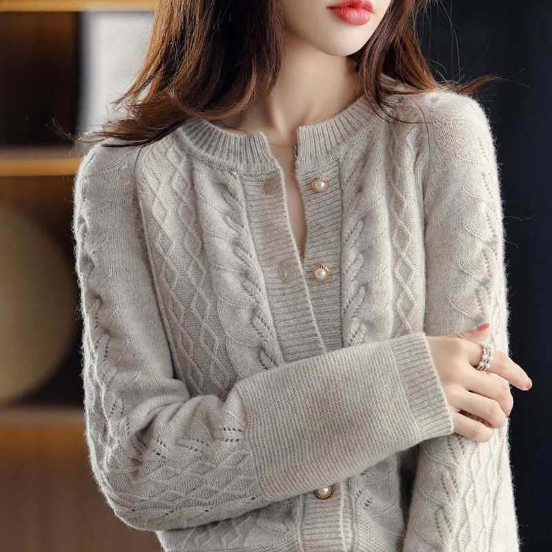 Cárdigan de Punto Vintage para - Wool Coat Peacoat reseña y precio