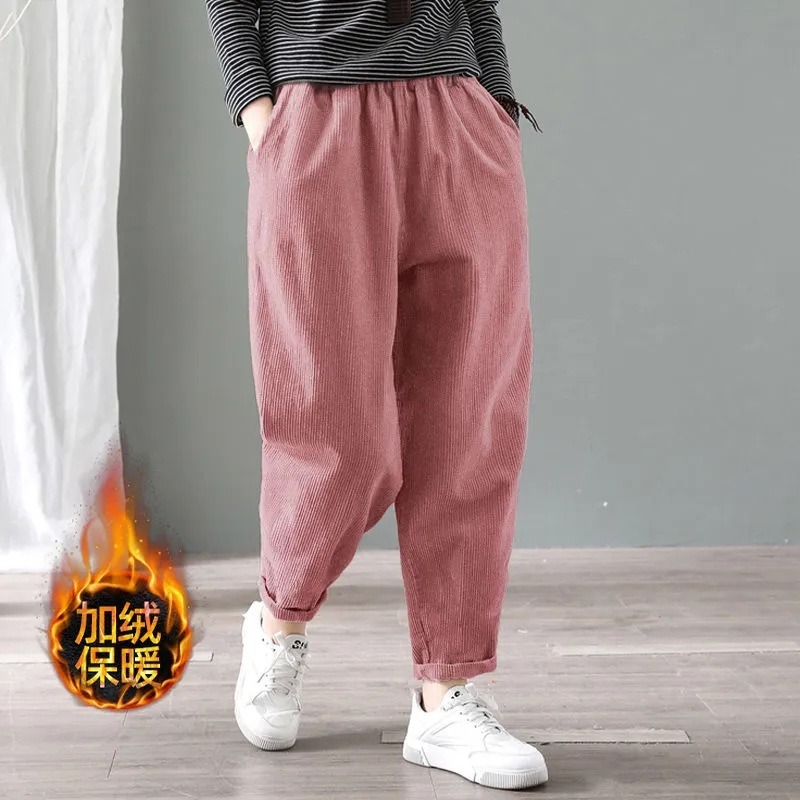 Pantalones Harem de pana para  - Corduroy Pant Warm reseña y precio