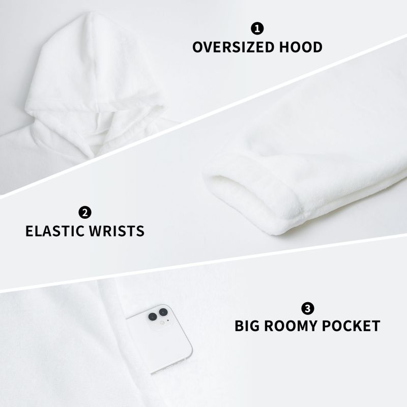 Manta con Capucha Karl Who Slo - Sherpa Hoodie Fleece reseña y precio